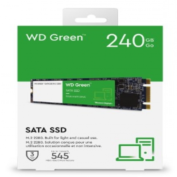 SSD Western Digital Green M.2 2280 Sata III 240GB WDS